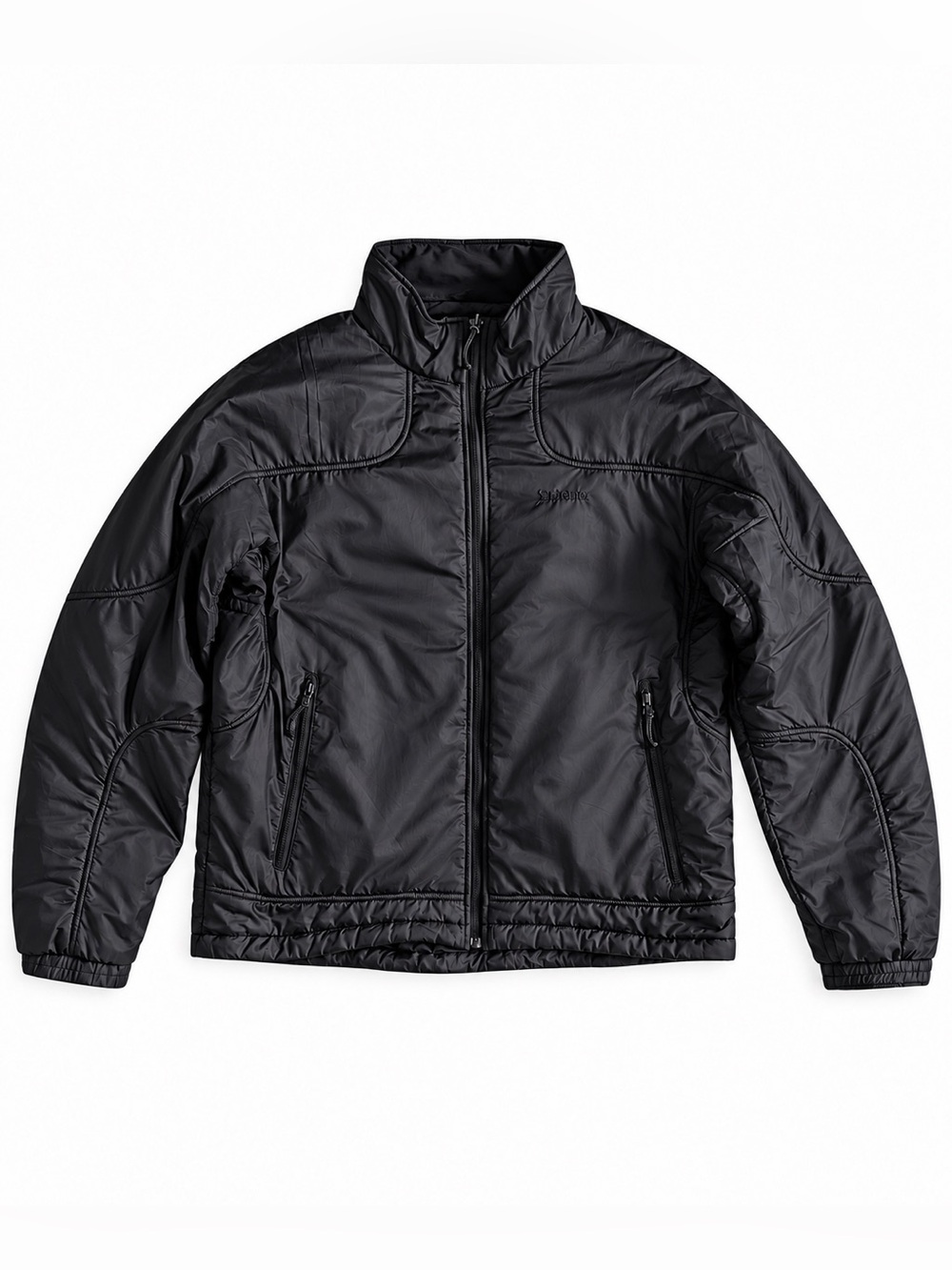 L.L. Bean Black Lightweight Insulated Puffer Jacket Packable Winter Coat Large
